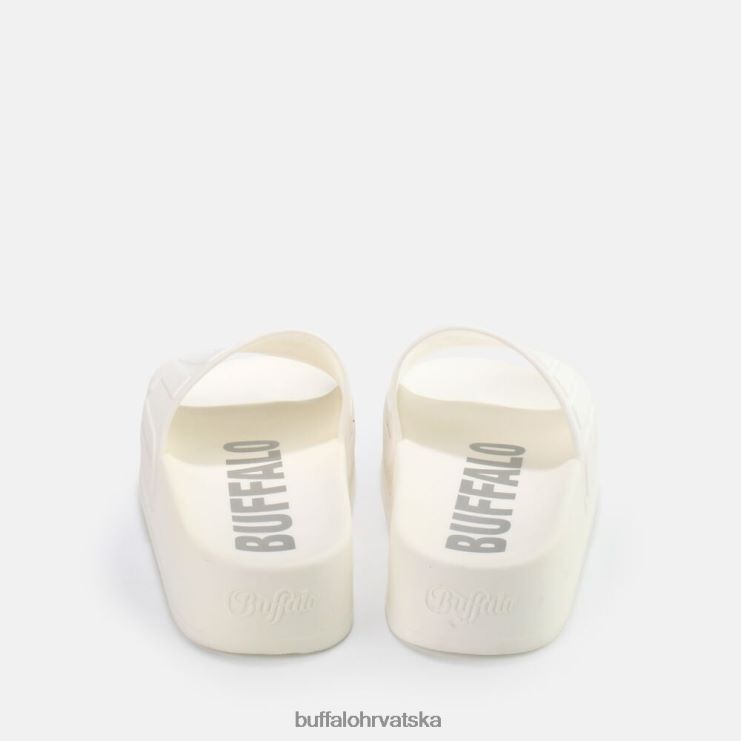 bijela Buffalo lake bold sandale s platformom veganske |slajdova TDD6T462